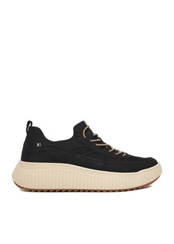 Sneakersy Rieker W1703-00 Czarny ze sklepu eobuwie.pl w kategorii Buty sportowe damskie - zdjęcie 184953046