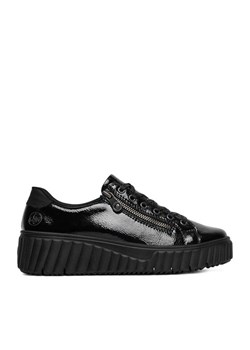 Sneakersy Rieker N2501-00 Czarny ze sklepu eobuwie.pl w kategorii Buty sportowe damskie - zdjęcie 184953086