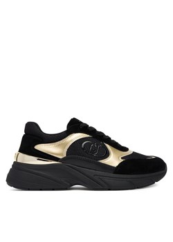 Sneakersy Liu Jo LJ01 BF5017 PX031 Czarny ze sklepu eobuwie.pl w kategorii Buty sportowe damskie - zdjęcie 184953108