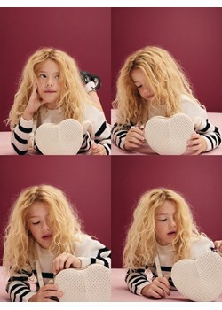 Reserved - Torebka z cyrkoniami - biały ze sklepu Reserved w kategorii Torby i walizki dziecięce - zdjęcie 184955256