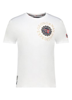 Geographical Norway Koszulka &quot;Jeganto&quot; w kolorze białym ze sklepu Limango Polska w kategorii T-shirty męskie - zdjęcie 184955845