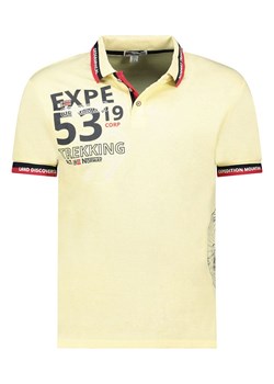Geographical Norway Koszulka polo &quot;Krug&quot; w kolorze żółtym ze sklepu Limango Polska w kategorii T-shirty męskie - zdjęcie 184955907