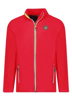 Geographical Norway Kurtka polarowa &quot;Tugim&quot; w kolorze czerwonym ze sklepu Limango Polska w kategorii Bluzy męskie - zdjęcie 184955967