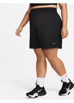 Damskie spodenki bez podszewki ze średnim stanem 13 cm Nike Dri-FIT Attack (duże rozmiary) - Czerń ze sklepu Nike poland w kategorii Szorty - zdjęcie 184957179