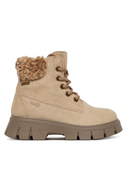 Primigi Trapery GORE-TEX 8870511 M Beżowy ze sklepu MODIVO w kategorii Buty zimowe dziecięce - zdjęcie 184957549