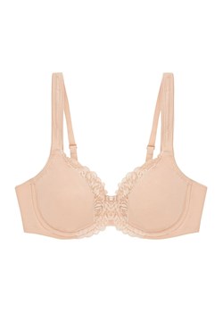 Triumph biustonosz miękki z fiszbinami Modern Lace+Cotton 10207538-00EP, Kolor cielisty, Rozmiar 75B, Triumph ze sklepu Primodo w kategorii Biustonosze - zdjęcie 184958807