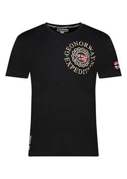 Geographical Norway Koszulka &quot;Jeganto&quot; w kolorze czarnym ze sklepu Limango Polska w kategorii T-shirty męskie - zdjęcie 184959047