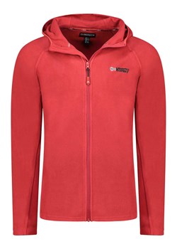 Geographical Norway Kurtka polarowa &quot;Tugood&quot; w kolorze czerwonym ze sklepu Limango Polska w kategorii Bluzy męskie - zdjęcie 184959089