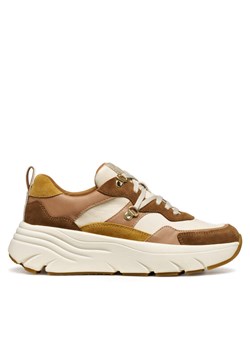 Geox Sneakersy D Diamanta D36UFE 022BC C6507 Brązowy ze sklepu MODIVO w kategorii Buty sportowe damskie - zdjęcie 184959297