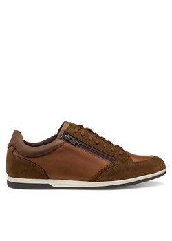 Geox Sneakersy U Renan U564GA 022FF C6003 Brązowy ze sklepu MODIVO w kategorii Buty sportowe męskie - zdjęcie 184959298