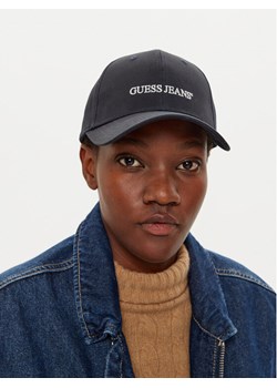 Guess Jeans Czapka z daszkiem M4BZ26 WF8V1 Granatowy ze sklepu MODIVO w kategorii Czapki z daszkiem damskie - zdjęcie 184959327