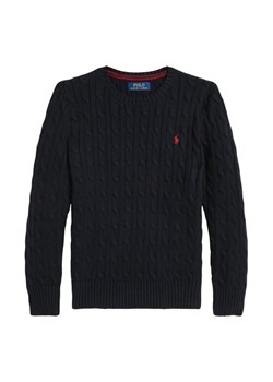 Polo Ralph Lauren Sweter 323702674061 Czarny Regular Fit ze sklepu MODIVO w kategorii Swetry chłopięce - zdjęcie 184959337