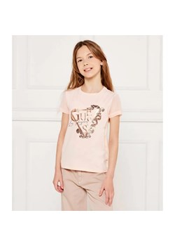 Guess T-shirt | Regular Fit ze sklepu Gomez Fashion Store w kategorii Bluzki dziewczęce - zdjęcie 184959727