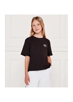 EA7 T-shirt | Regular Fit ze sklepu Gomez Fashion Store w kategorii Bluzki dziewczęce - zdjęcie 184959797