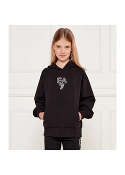 EA7 Bluza | Loose fit ze sklepu Gomez Fashion Store w kategorii Bluzy dziewczęce - zdjęcie 184959806