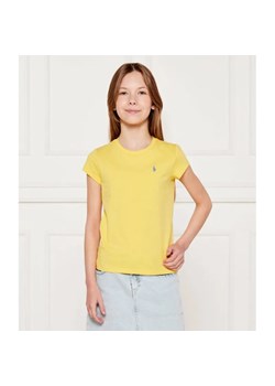 POLO RALPH LAUREN T-shirt | Regular Fit ze sklepu Gomez Fashion Store w kategorii Bluzki dziewczęce - zdjęcie 184959818