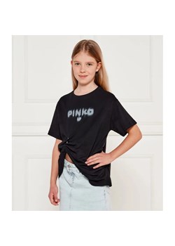Pinko UP T-shirt | Loose fit ze sklepu Gomez Fashion Store w kategorii Bluzki dziewczęce - zdjęcie 184959827