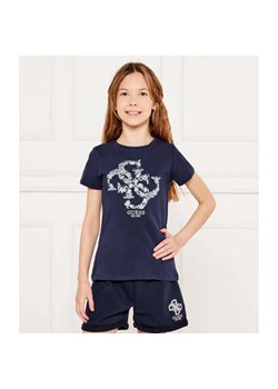 Guess T-shirt | Regular Fit ze sklepu Gomez Fashion Store w kategorii Bluzki dziewczęce - zdjęcie 184959887