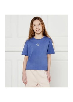 Calvin Klein Jeans T-shirt | Relaxed fit ze sklepu Gomez Fashion Store w kategorii Bluzki dziewczęce - zdjęcie 184959889