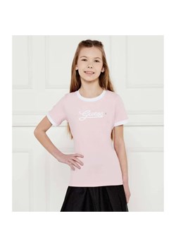 Guess T-shirt | Regular Fit ze sklepu Gomez Fashion Store w kategorii Bluzki dziewczęce - zdjęcie 184959929