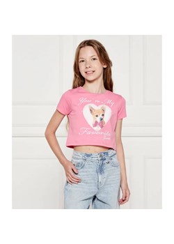 Guess T-shirt | Cropped Fit ze sklepu Gomez Fashion Store w kategorii Bluzki dziewczęce - zdjęcie 184959938