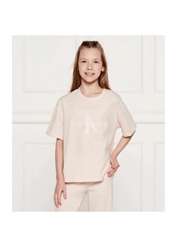 Calvin Klein Jeans T-shirt | Relaxed fit ze sklepu Gomez Fashion Store w kategorii Bluzki dziewczęce - zdjęcie 184959945