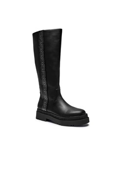Liu Jo Kozaki LOVE 51 | z dodatkiem skóry ze sklepu Gomez Fashion Store w kategorii Kozaki damskie - zdjęcie 184959966