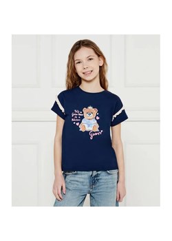 Guess T-shirt | Regular Fit ze sklepu Gomez Fashion Store w kategorii Bluzki dziewczęce - zdjęcie 184960007