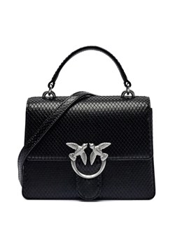 Pinko Skórzany kuferek LOVE ONE TOP HANDLE MINI ze sklepu Gomez Fashion Store w kategorii Kuferki - zdjęcie 184960017