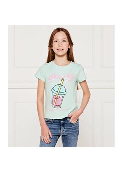 Guess T-shirt | Regular Fit ze sklepu Gomez Fashion Store w kategorii Bluzki dziewczęce - zdjęcie 184960058