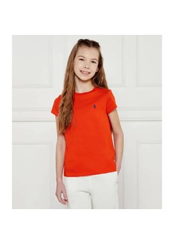 POLO RALPH LAUREN T-shirt | Regular Fit ze sklepu Gomez Fashion Store w kategorii Bluzki dziewczęce - zdjęcie 184960066
