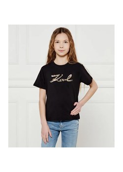 Karl Lagerfeld Kids T-shirt | Regular Fit ze sklepu Gomez Fashion Store w kategorii Bluzki dziewczęce - zdjęcie 184960088