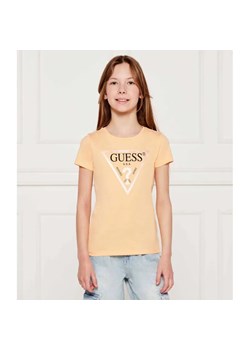 Guess T-shirt | Regular Fit ze sklepu Gomez Fashion Store w kategorii Bluzki dziewczęce - zdjęcie 184960127