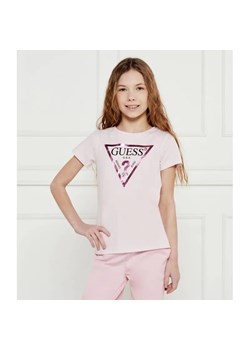 Guess T-shirt | Regular Fit ze sklepu Gomez Fashion Store w kategorii Bluzki dziewczęce - zdjęcie 184960128