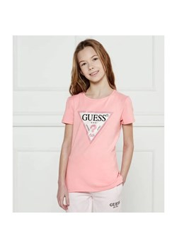 Guess T-shirt | Regular Fit ze sklepu Gomez Fashion Store w kategorii Bluzki dziewczęce - zdjęcie 184960136