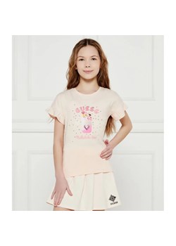 Guess T-shirt | Regular Fit ze sklepu Gomez Fashion Store w kategorii Bluzki dziewczęce - zdjęcie 184960156