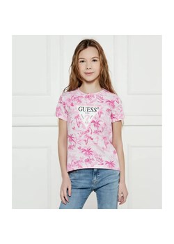 Guess T-shirt | Regular Fit ze sklepu Gomez Fashion Store w kategorii Bluzki dziewczęce - zdjęcie 184960167