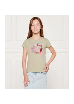 Guess T-shirt | Regular Fit ze sklepu Gomez Fashion Store w kategorii Bluzki dziewczęce - zdjęcie 184960169