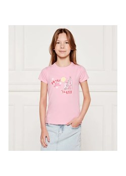 Guess T-shirt | Regular Fit ze sklepu Gomez Fashion Store w kategorii Bluzki dziewczęce - zdjęcie 184960198