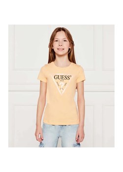 Guess T-shirt | Regular Fit ze sklepu Gomez Fashion Store w kategorii Bluzki dziewczęce - zdjęcie 184960238
