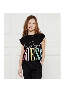 Guess T-shirt | Regular Fit ze sklepu Gomez Fashion Store w kategorii Bluzki dziewczęce - zdjęcie 184960255