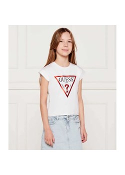 Guess T-shirt | Regular Fit ze sklepu Gomez Fashion Store w kategorii Bluzki dziewczęce - zdjęcie 184960347