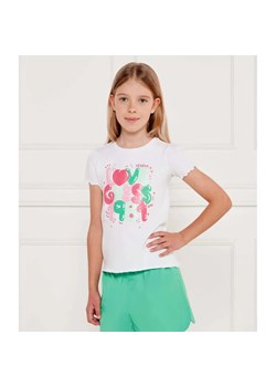 Guess T-shirt | Regular Fit ze sklepu Gomez Fashion Store w kategorii Bluzki dziewczęce - zdjęcie 184960367
