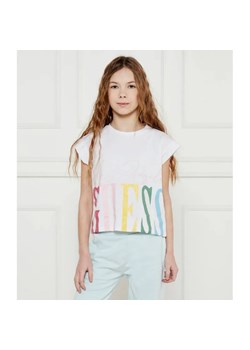 Guess T-shirt | Regular Fit ze sklepu Gomez Fashion Store w kategorii Bluzki dziewczęce - zdjęcie 184960379