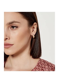 Coach Kolczyki Signature Enamel Hoop ze sklepu Gomez Fashion Store w kategorii Kolczyki - zdjęcie 184960526