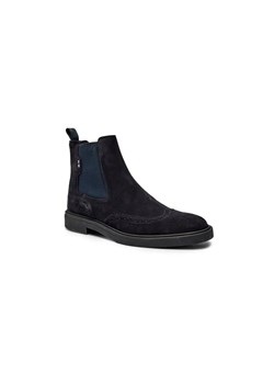BOSS BLACK Skórzane sztyblety Calev_Cheb ze sklepu Gomez Fashion Store w kategorii Buty zimowe męskie - zdjęcie 184960785