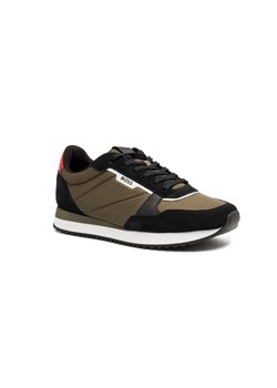 BOSS BLACK Sneakersy KAI_RUNN_MESD | z dodatkiem skóry ze sklepu Gomez Fashion Store w kategorii Buty sportowe męskie - zdjęcie 184960798