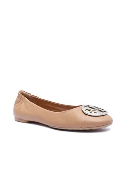 TORY BURCH Skórzane baleriny CLAIRE ze sklepu Gomez Fashion Store w kategorii Balerinki - zdjęcie 184960859