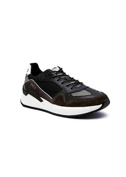 Iceberg Skórzane sneakersy COMB.ECLIPSE ze sklepu Gomez Fashion Store w kategorii Buty sportowe męskie - zdjęcie 184960995