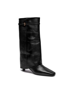 Alohas Skórzane kozaki na szpilce Evita ze sklepu Gomez Fashion Store w kategorii Kozaki damskie - zdjęcie 184961039